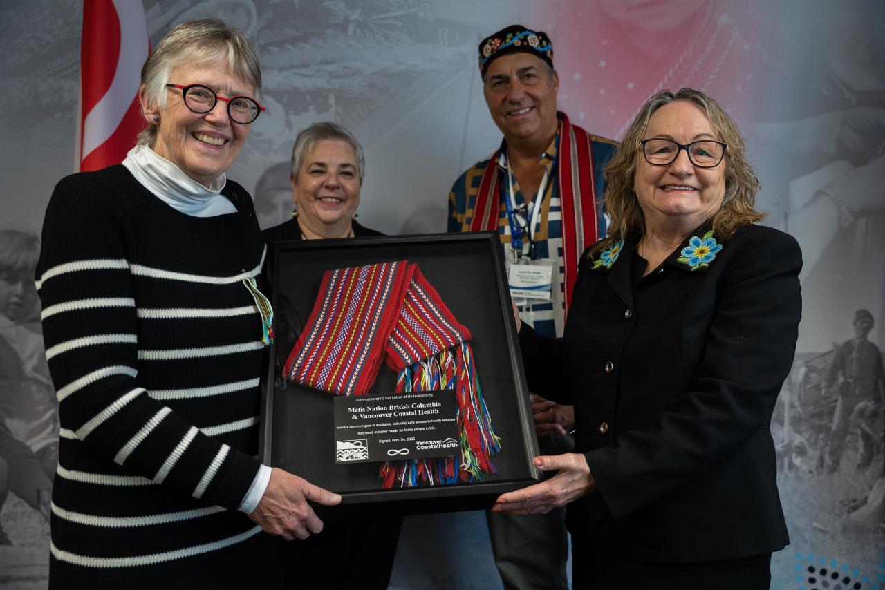 Métis Nation BC and Vancouver Coastal Health sign Letter of Understanding