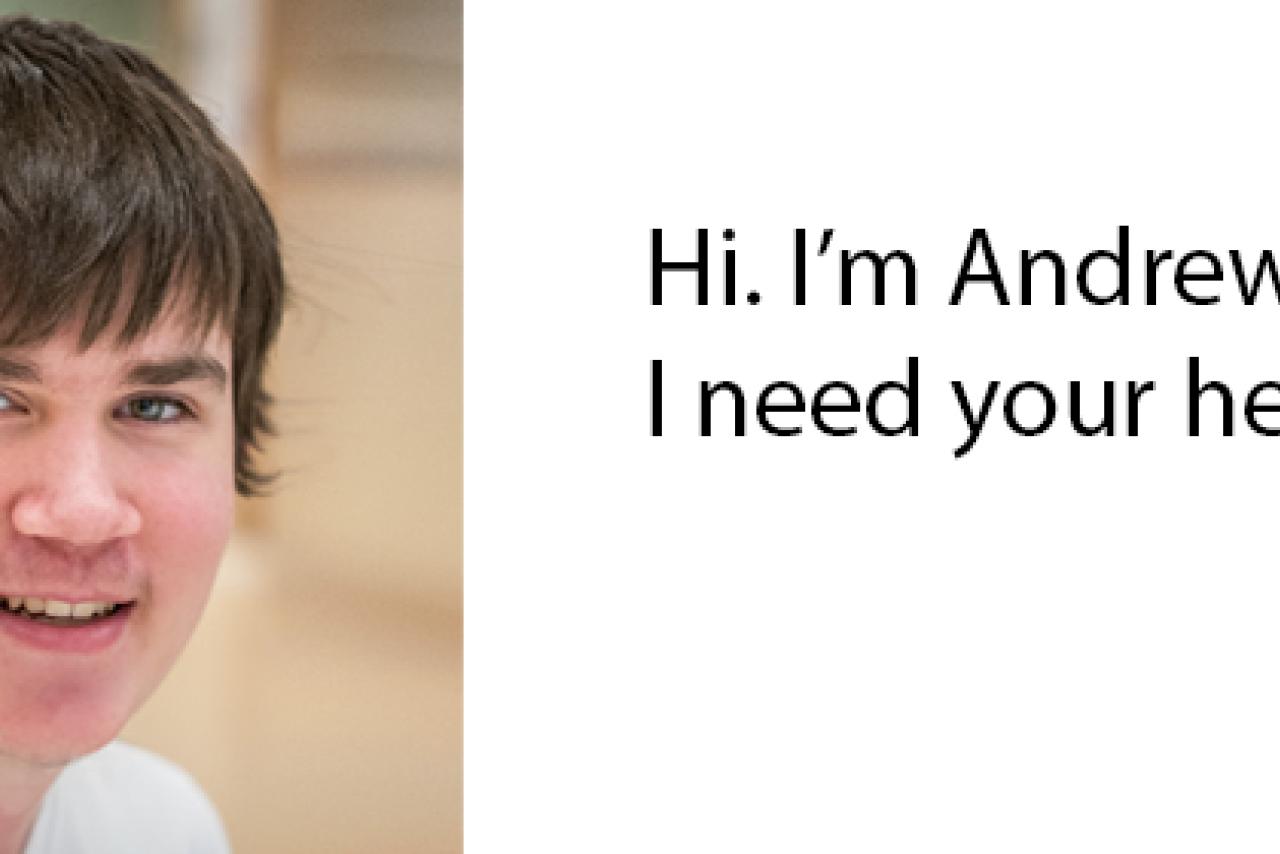 Photo of Andrew.