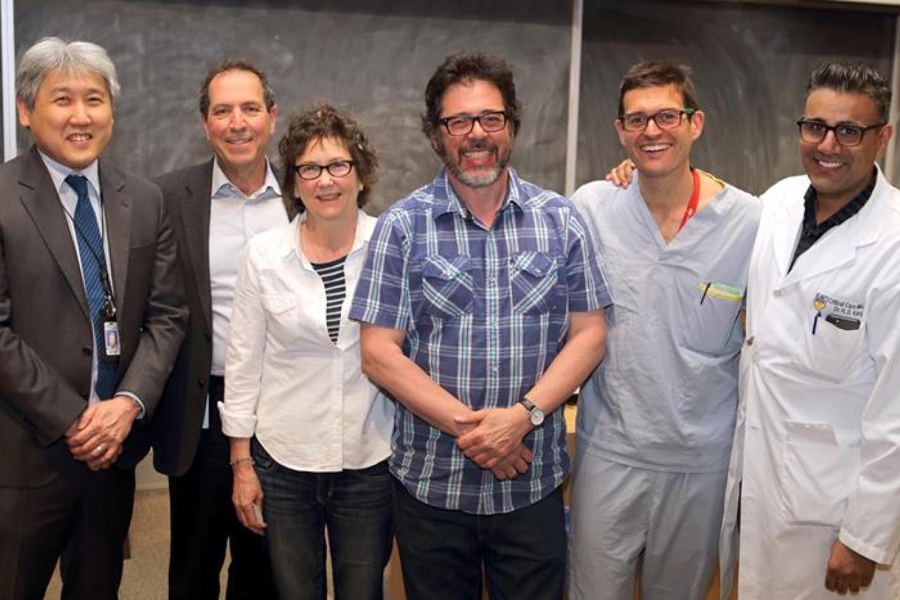 Dr. John Yee, Dr. Robert Levy, Alison Snowden, David Fine, Dr. Gord Finlayson, Dr. Hussein Kanji