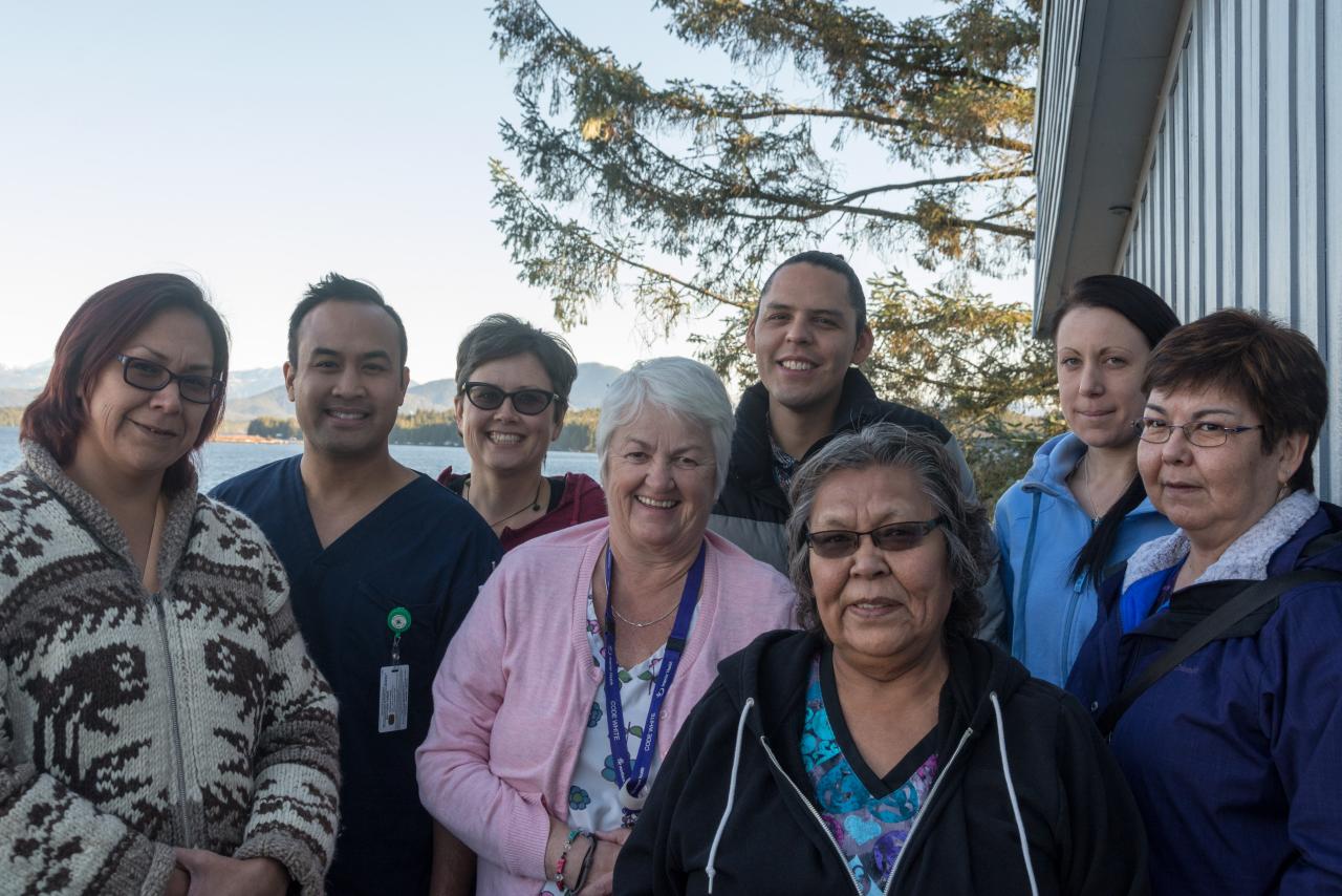 Health care team in Bella Bella
