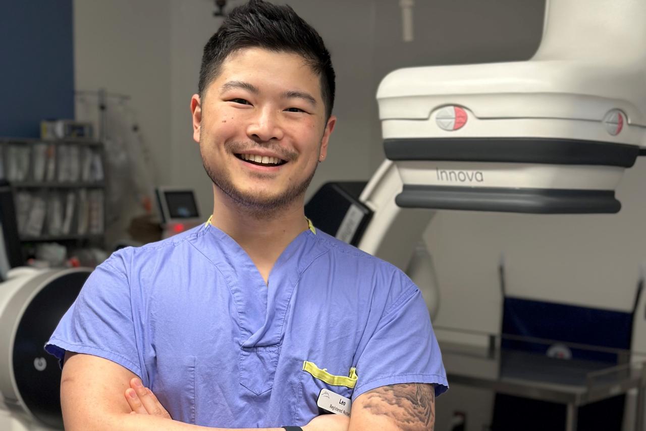 Leo Ku, Registered Nurse, Cardiac Cath Lab