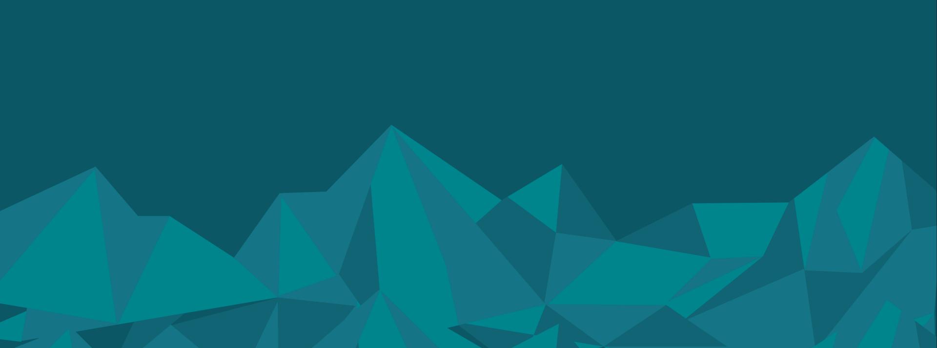 Geometric pattern of mountains
