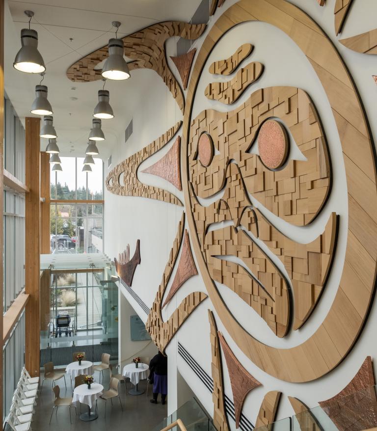 Mural at Sechelt Hospital