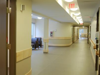First floor cooridor in Richmond Lions Manor Bridgeport