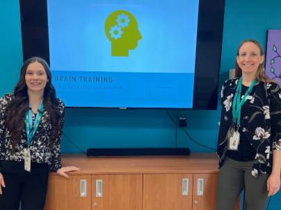 Valerie Ranger (left) and Dr. Chantelle Giesbrecht (right)